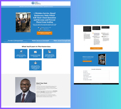 High-Converting GoHighLevel Sales Funnel Layout