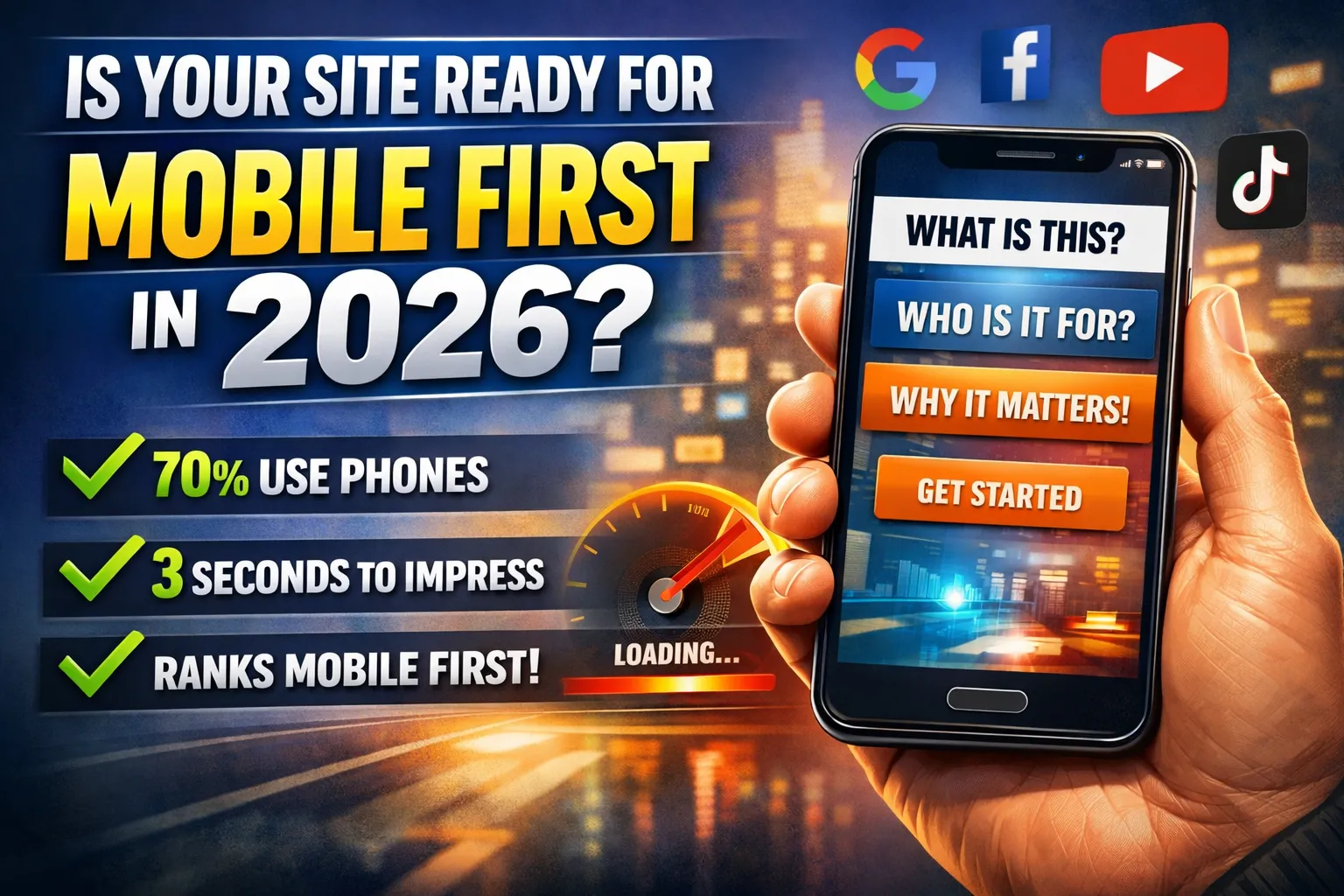 Mobile responsive website design 2026