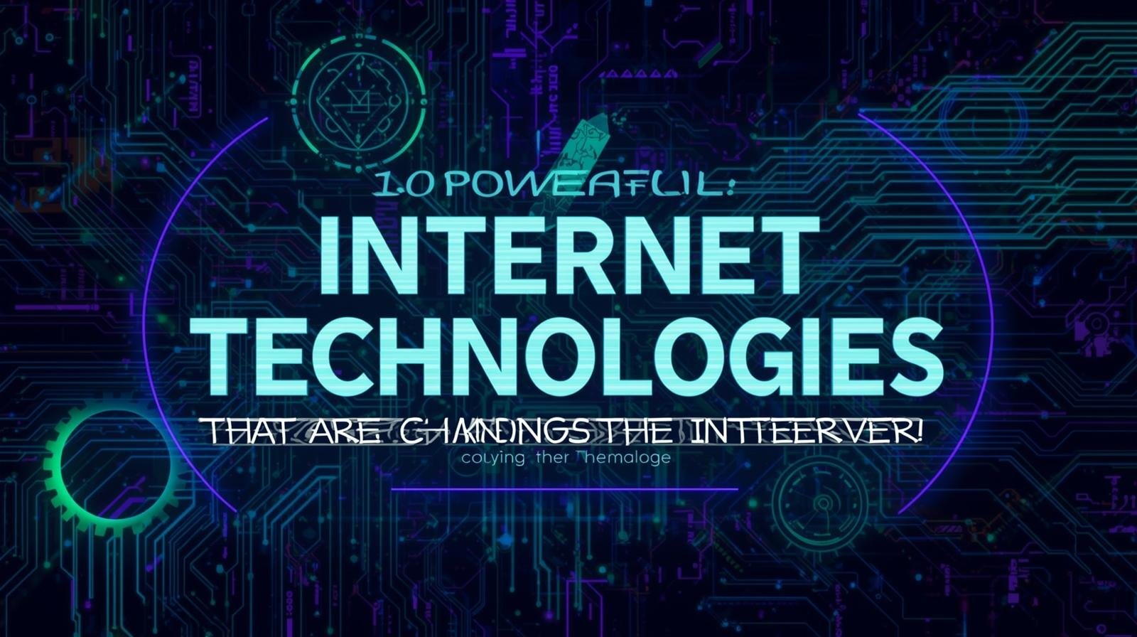 10 Powerful Internet Technologies That Are Changing the Internet Forever