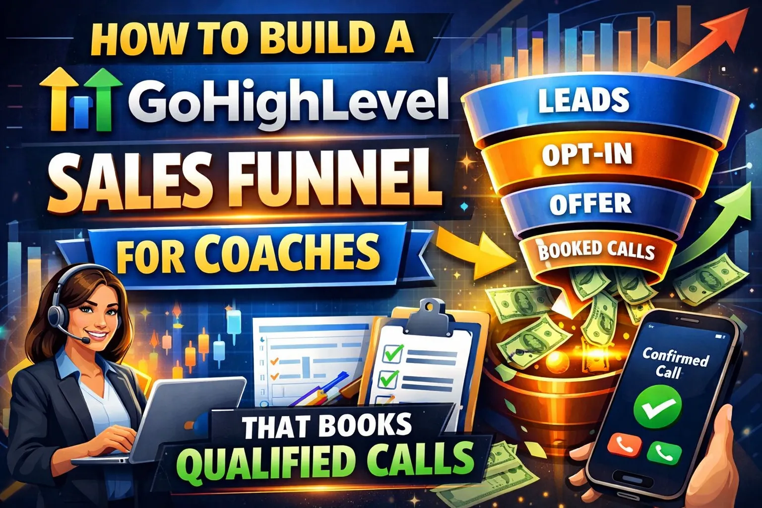 GoHighLevel sales funnel for coaches