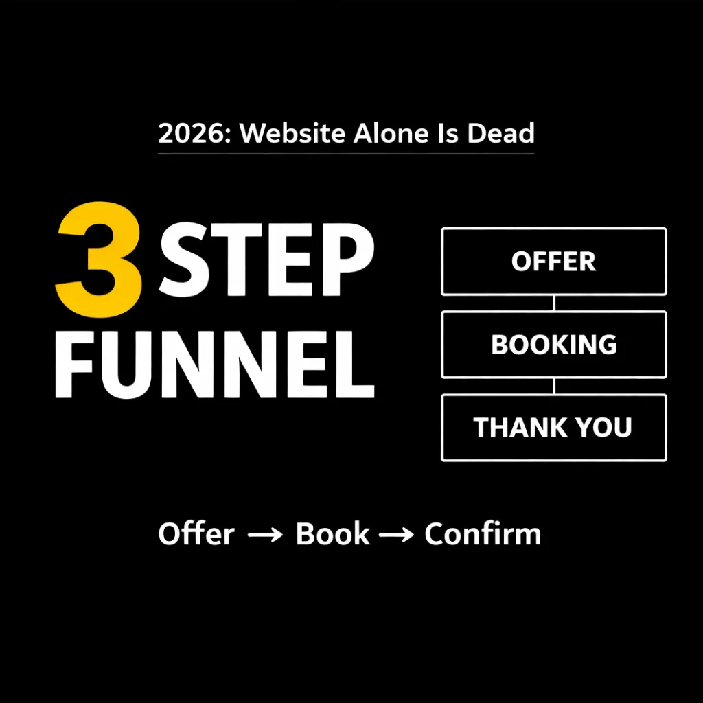 3 step sales funnel for lead generation