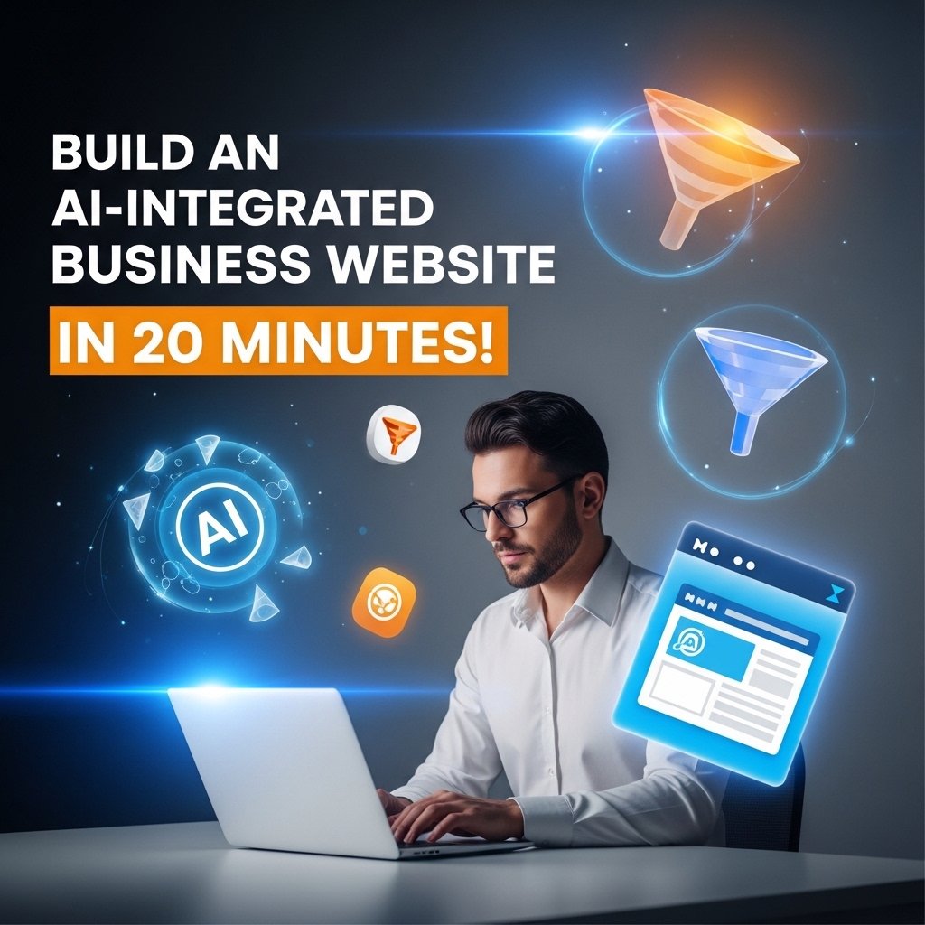 AI-Integrated Business Website