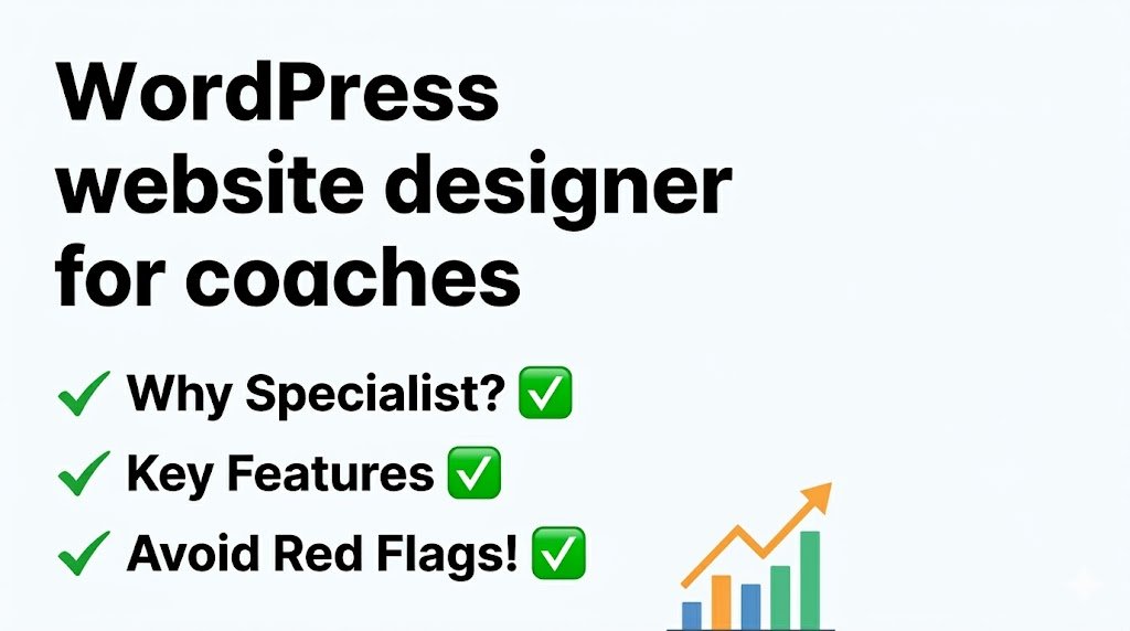 WordPress website designer for coaches