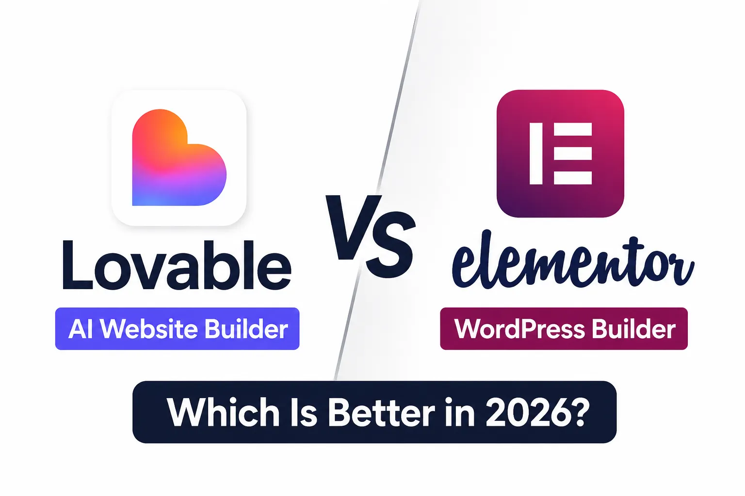 Lovable Website vs Elementor