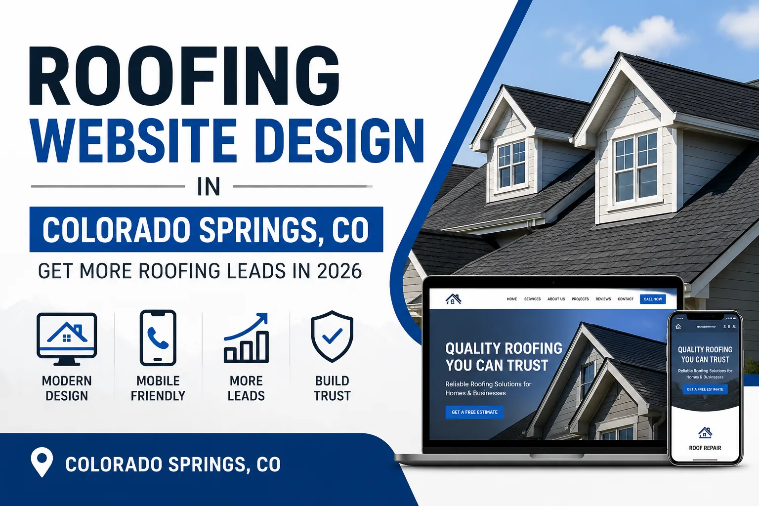 roofing website design colorado springs